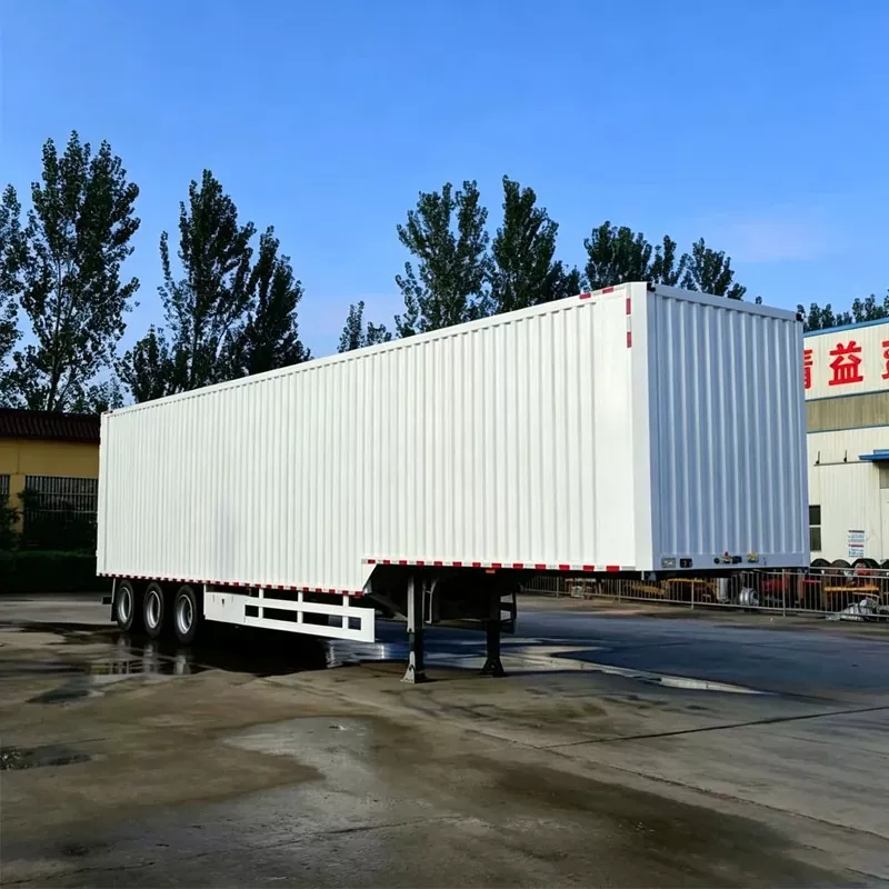 Heavy-Duty Enclosed Box Semi-Trailer