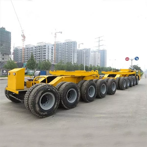 Heavy-Duty Wide-Body Beam သယ်ယူပို့ဆောင်ရေး Semi-Trailer